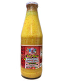 <b>AUNT MAY'S</b><br>Hot Bajan Yellow Pepper Sauce