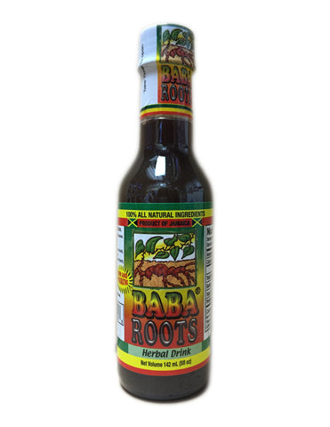 <b>BABA ROOTS</b><br>Herbal Beverage