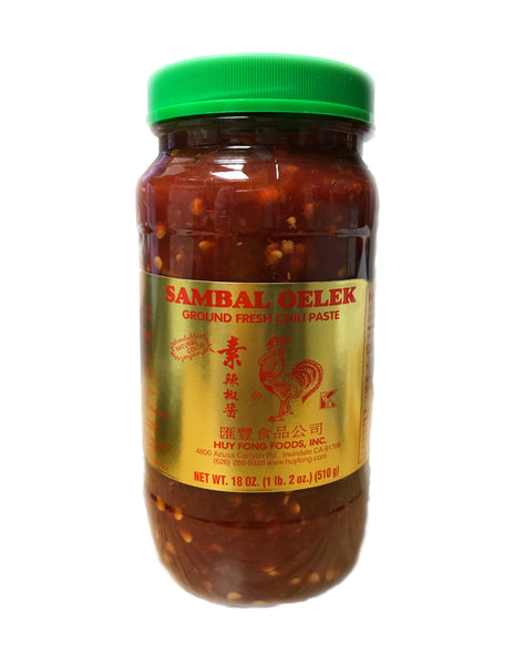 <b>HUY FONG</b><br>Sambal Oelek Ground Fresh Chili Paste