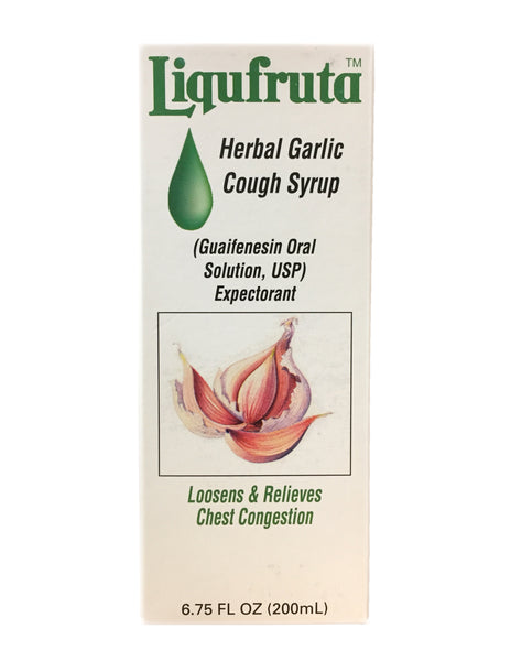 <b>LIQUFRUTA </b><br>Herbal Garlic Cough Syrup