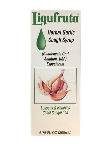 <b>LIQUFRUTA </b><br>Herbal Garlic Cough Syrup