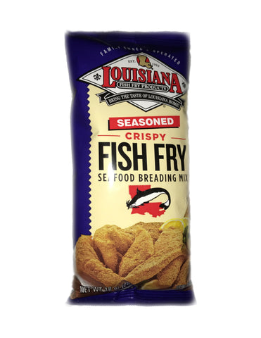 <b>LOUISIANA</b><br>Seasoned Fish Fry Seafood Breading Mix