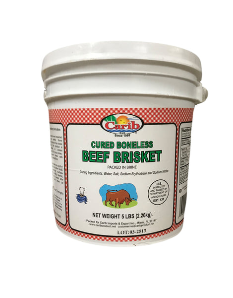 <b>CARIB</b><br>Cured Boneless Beef Brisket